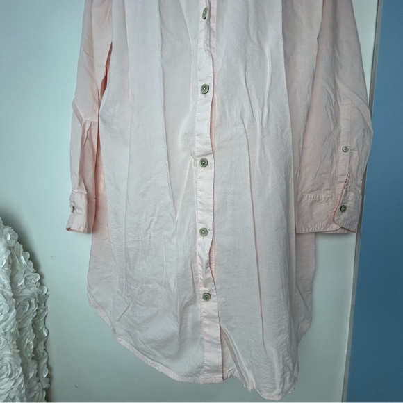 Victoria’s Secret Light Pink Button-down Pajama Nightgown Large - Picture 6 of 11
